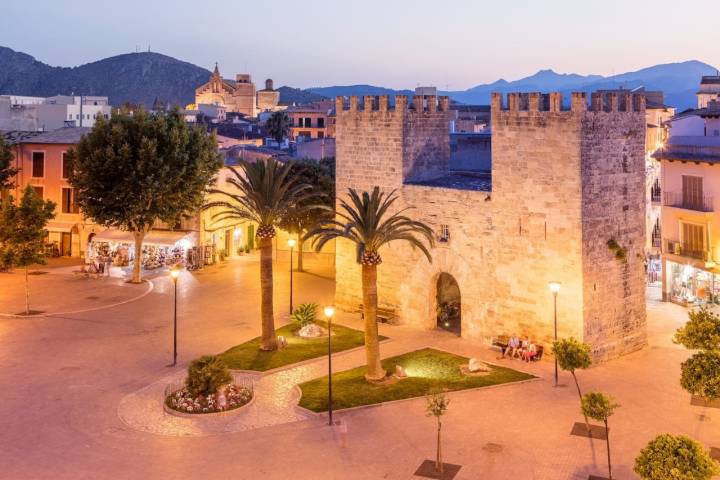 Ciudades y pueblos con encnato en Mallorca Alcúdia