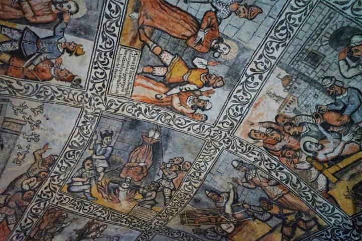 Frescos ermita San Tirso