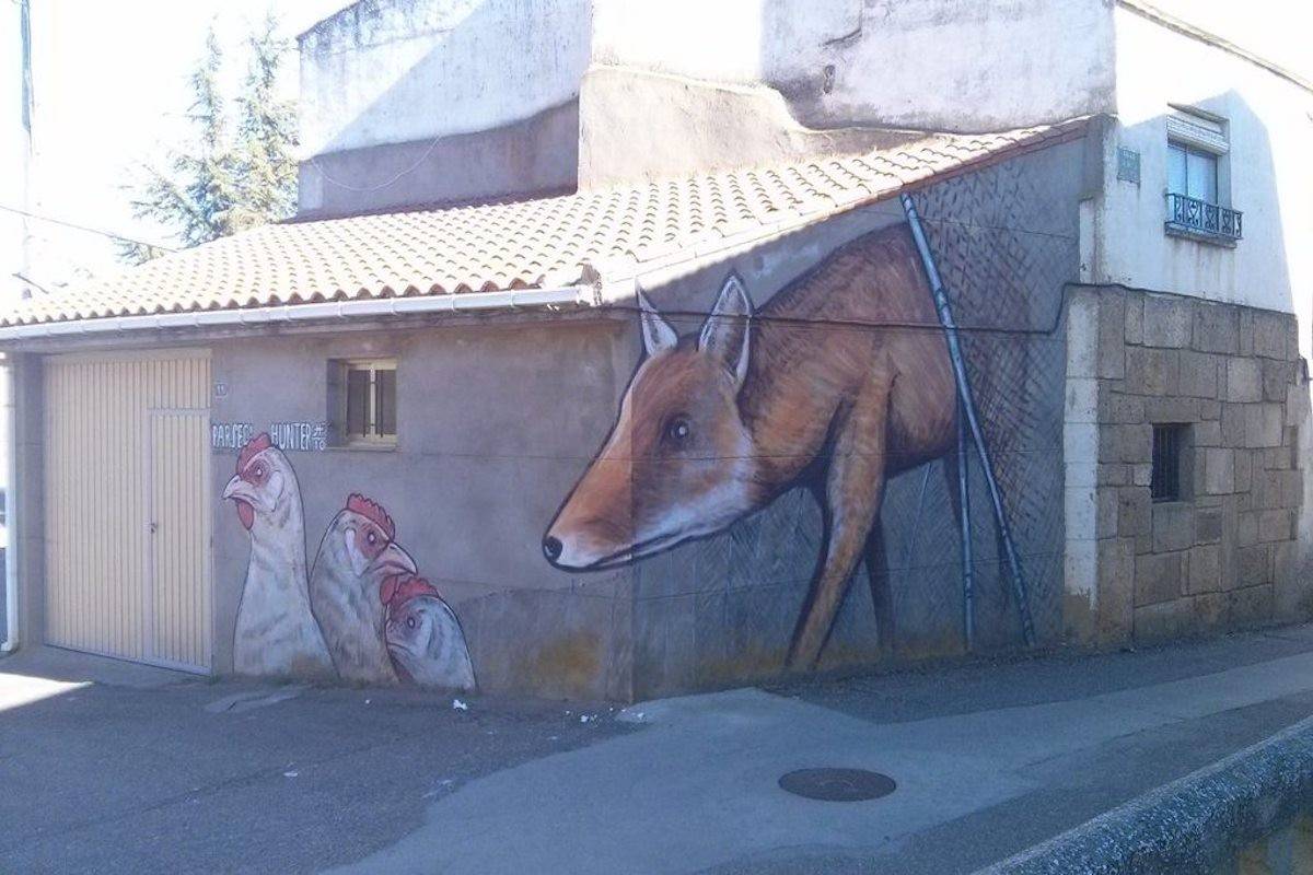 El 'street art' redecora los pueblos de Castilla y León