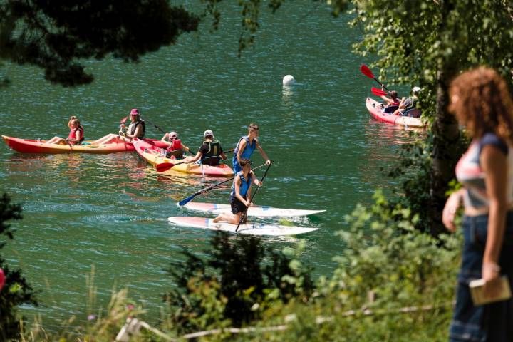 La actividad que está más de moda: el paddle surf. 