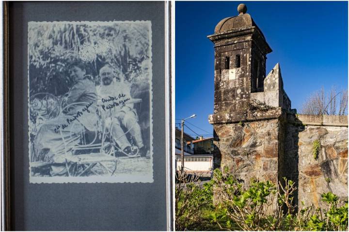 foto padres emilia y torre pazo de meiras