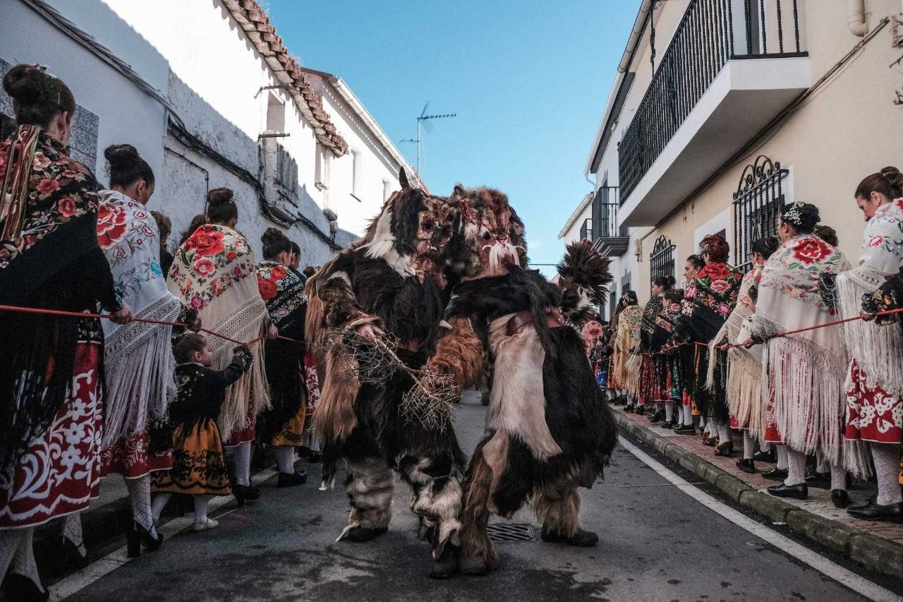 La danza de las bestias ante San Sebastián