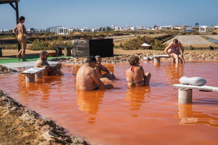 Spa de las salinas del Alemán en Isla Cristina (Huelva)