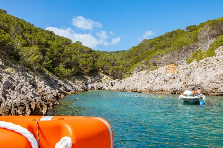 Zona de baño en la costa de Montgrí