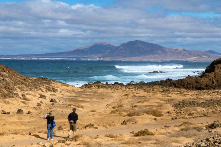 EL islote está situado al noreste de la isla de Fuerteventura, en el estrecho de la Bocaina.