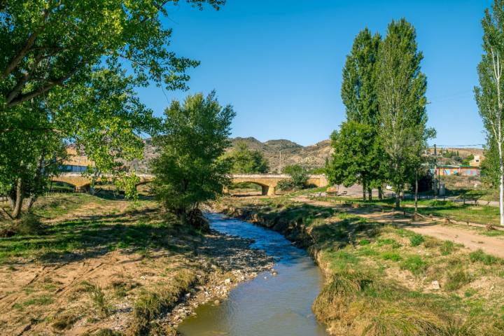 El río Martín.