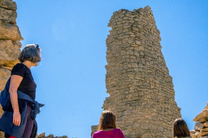 La torre ibera más alta y antigua que se ha conservado.