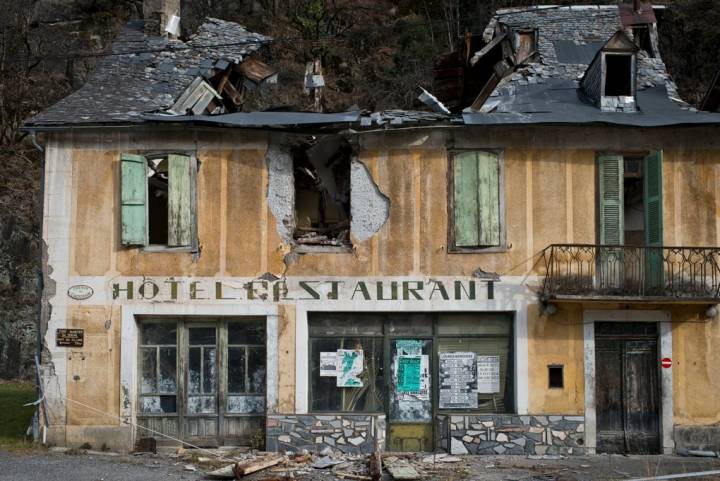 Hotel Restaurante en Fos, otro de los puntos por los que transitaron los judíos que escapaban de la Europa ocupada.