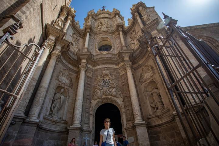 Los Borgia Com. Valenciana Etapa 3 fachada catedral