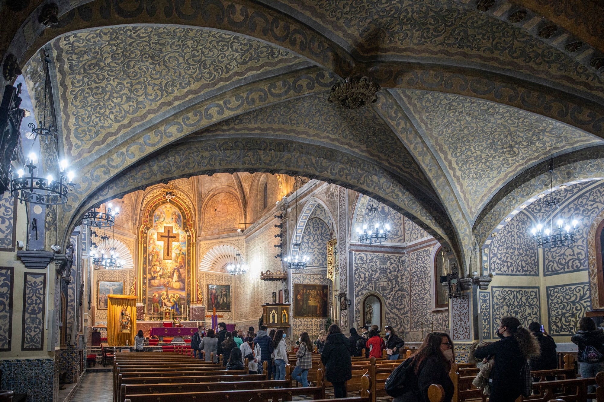 Los Borgia Com. Valenciana Etapa 3 iglesia de la Santa Cruz