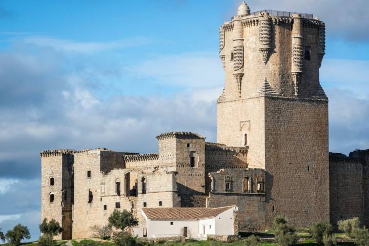 Castillo de los Sotomayor y Zúñiga en Belalcázar (Córdoba)