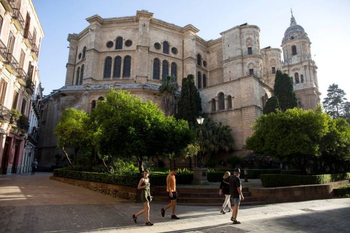 A la Catedral de Málaga se la conoce como la "manquita".