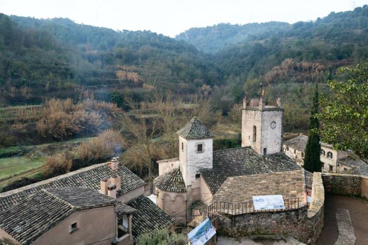 El Mirador del antiguo Ayuntamiento en el casco antiguo de Mura.