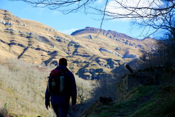 Camino a Castro Valnera.