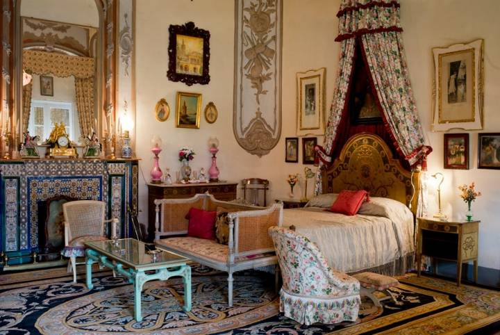 El dormitorio de Eugenia de Montijo en Las Dueñas está en la zona privada.