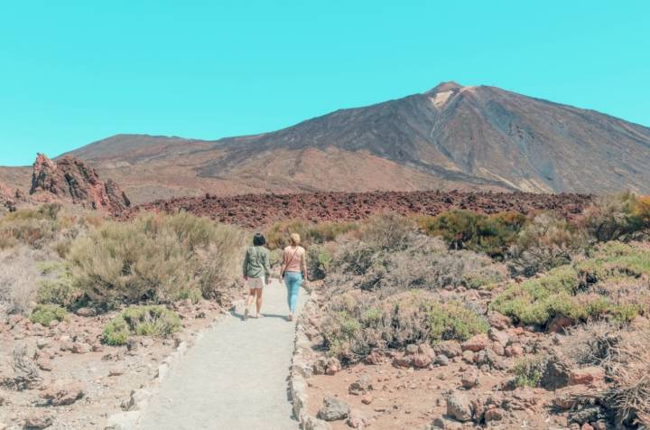 Parque Nacional Teide: paseo por Las Canadas, a los pies del Teide.