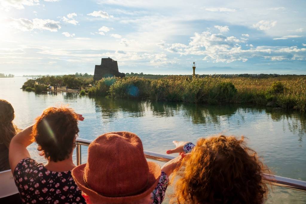 Navegando por el Delta del Ebro