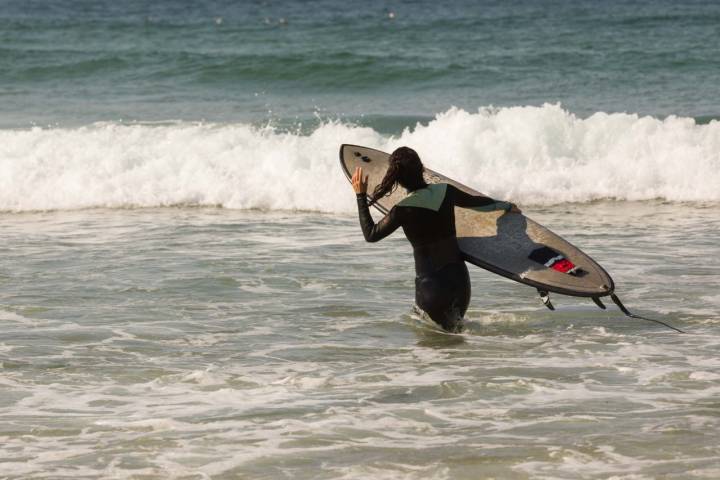 Pantín, la meca del surf por excelencia.