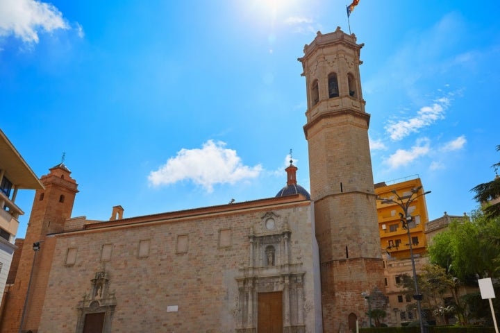Iglesia de Salvador en Burriana.