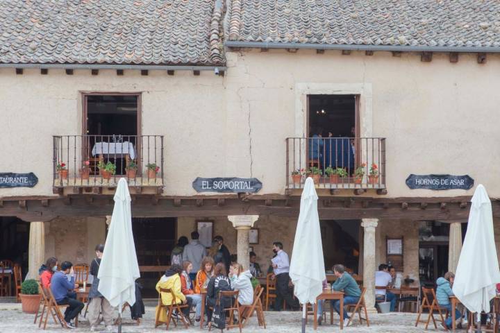 Restaurantes y bares en Pedraza.