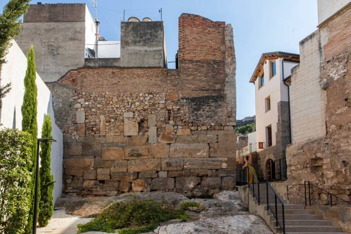 Qué ver en Sagunto (Valencia) pared templo Diana
