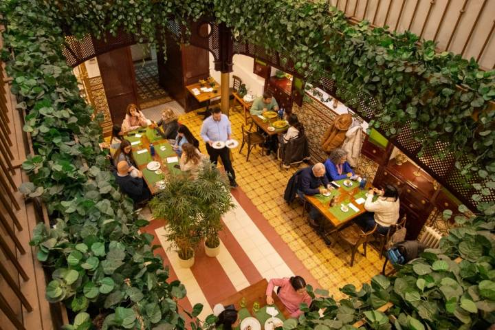 Restaurante 'La Antigua', ubicado en una antigua casa castellana.