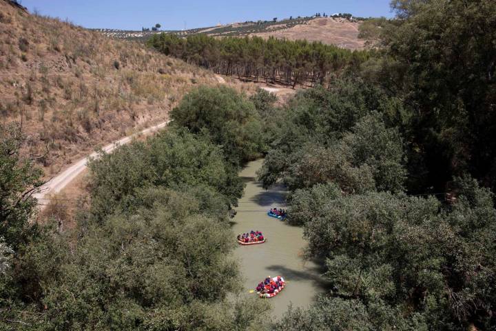 ​  Rafting en el río Genil (Benamejí, Córdoba)  ​