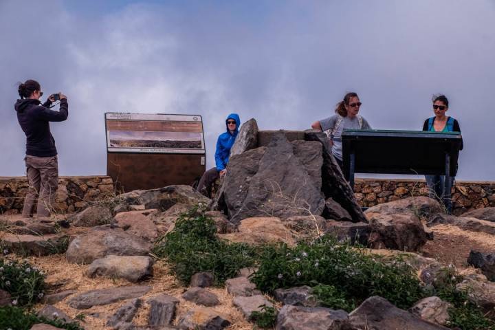 La Gomera: Alto de Garajonay, el punto más alto de la isla. Foto: Hugo Palotto