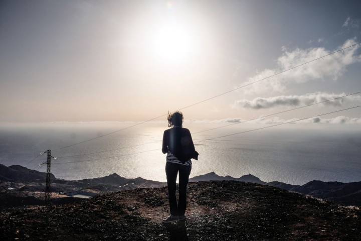 La Gomera: Vista desde un mirador de la isla. Foto: Hugo Palotto