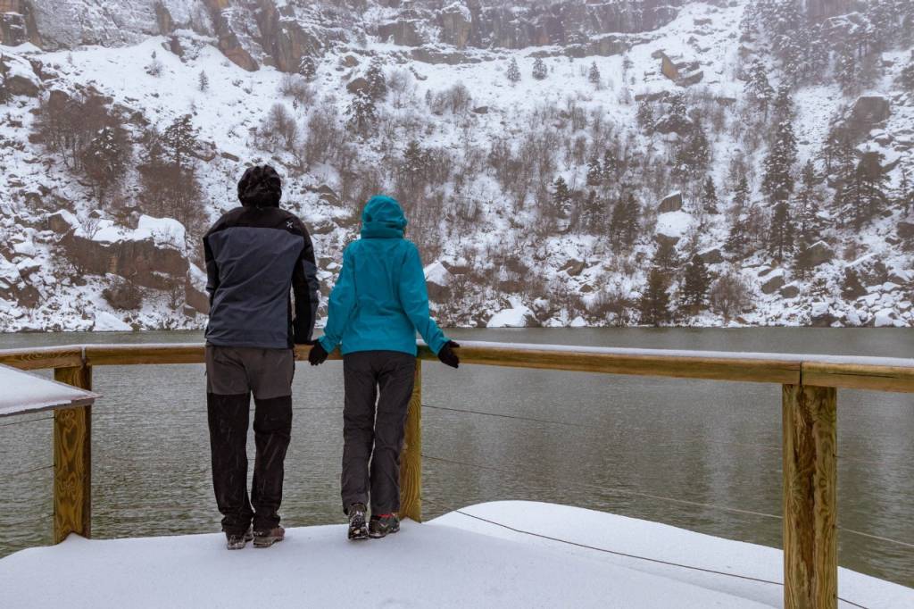 Por los bosques nevados de Urbión y Cebollera