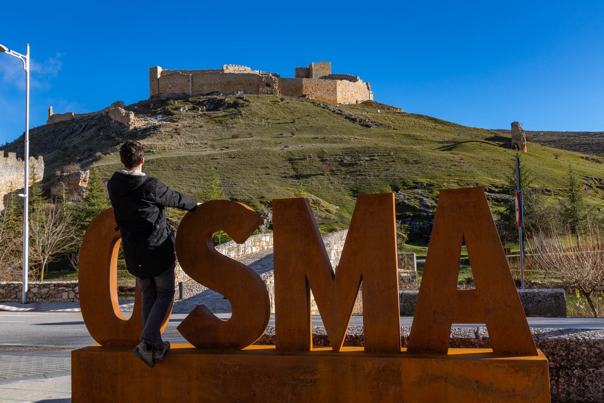 Ruta fortalezas Soria cartel Osma