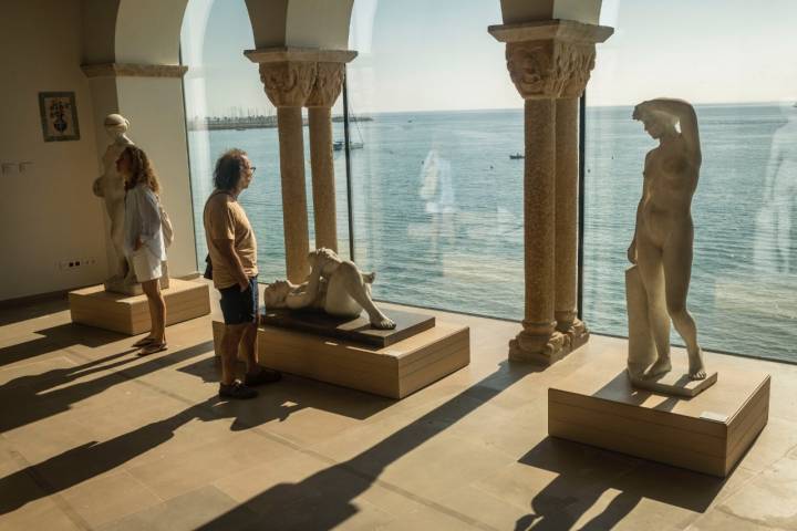 Mirador del Mediterráneo del Museo de Maricel