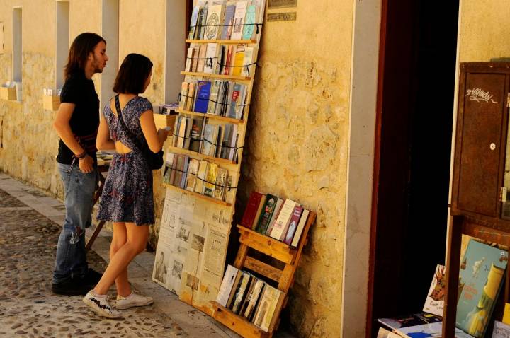 En Urueña hay más librerías que bares.