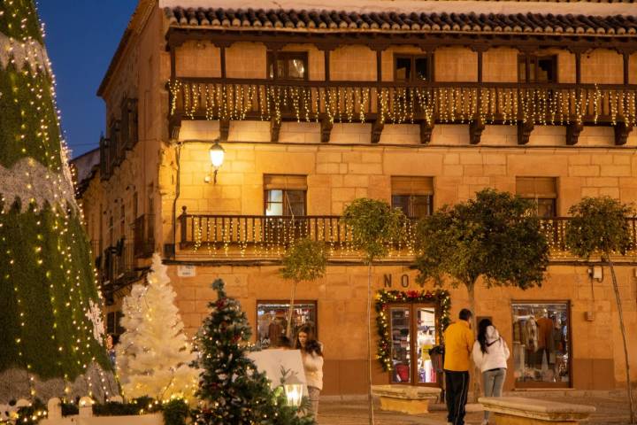 Plaza Mayor de Villanueva.