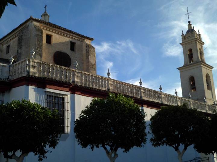 Colegiata de Santa María de las Nieves, uno de los grandes símbolos de Olivares. Fotografía: CarlosVdeHabsburgo vía Wikipedia / CC BY-SA.