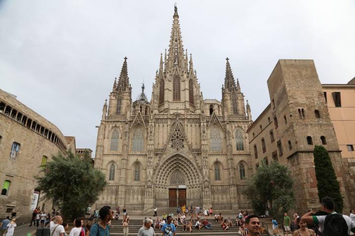 Catedral Basílica de la Santa Cruz y Santa Eulalia de Barcelona. Fotografía: Luis Rubio.