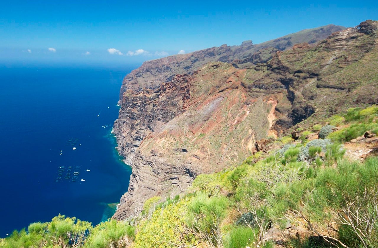 Acantilado de los Gigantes Santa Cruz de Tenerife Planes e